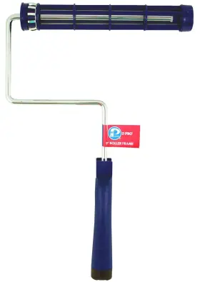 9if1000 Premier Paint Roller 9 Inch Blue Tiger Pro Frame With Non-slip Cage And Threaded Handle