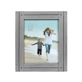 09ds79058 Prinz At Home 8x10 Rustic Wood Picture Frame Tabletop Or Wall Mount Display Distressed Gray