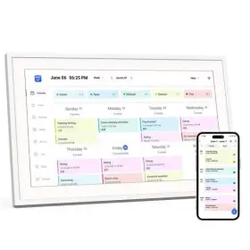 Pdpfc1500 Proscan 15.6 Inch Smart Family Calendar Wi-fi Cloud Digital Picture Frame White