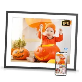 173-m-z Pwosun 17-inch Smart Photo Frame Dual-wifi Digital - 32gb 17ftft Wifi Black