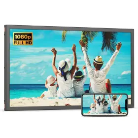Pwosun 635393136373 Large Digital-picture-frame 21.5 Inch Wifi Photo-frame - 32gb Digital Picture Fra