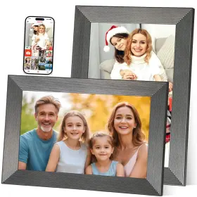 Qcrea 732122148239 Frameo 10.1 Inch Smart Wifi Digital Photo Frame 1280x800 Ips Lcd Touch Screen