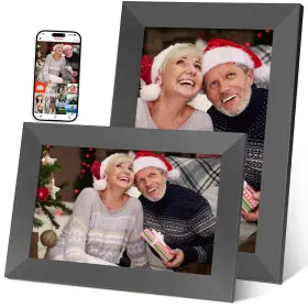Qcrea 732122148246 Frameo 10.1 Inch Wifi Digital Picture Frame Built-in 32gb Stora