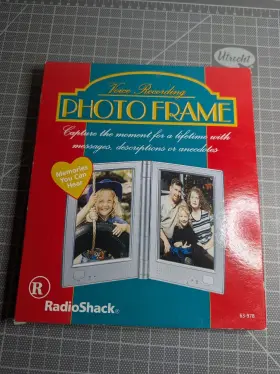 Radioshack 040293159887 Radio Shack Voice Recording Photo Frame - Holds 2 Photos New Sealed
