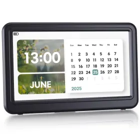 Cr1029pro Raynic 7 Inch Rechargeable Digital Calendar Clock Dementia And Alzheimer Care F