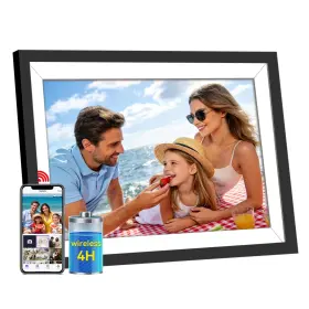 Renyusky 799257259681 Battery Powered Digital Picture Frame Uhale 10.1 Inch 1920x1080 Hd Ips Touchscree
