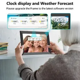 Reumar 742579372613 10.1 Inch Wifi Digital Photo Frame Built In 16gb Memory 1280x800 Ips Lcd Tou #3