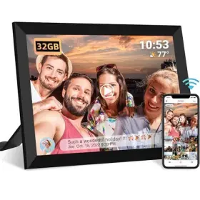 Reumar 742579372613 10.1 Inch Wifi Digital Photo Frame Built In 16gb Memory 1280x800 Ips Lcd Tou