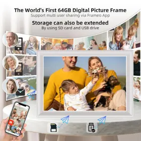 Wifi6 Reumar 753165946057 2k 64gb 11 Inch Digital Photo Frame Wifi6&5g Picture 100% Srgb 1920 #3