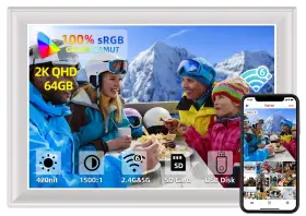 Wifi6 Reumar 753165946057 2k 64gb 11 Inch Digital Photo Frame Wifi6&5g Picture 100% Srgb 1920