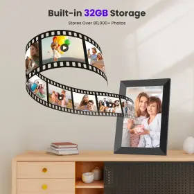 R-dzxk-01 Ricilar 10.1 Inch Digital Photo Frame Wifi Picture With 1280 800 Hd #2