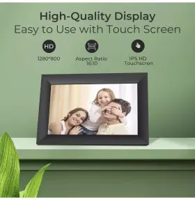 Rockhevntech 445041225235 10.1 Inch Wifi Digital Picture Frame Smart Electronic Photo For Sharing P #3