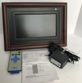 Rdf-670b Rosewill 7 Inch Digital Photo Frame W Switching Adapter And Remote Euc
