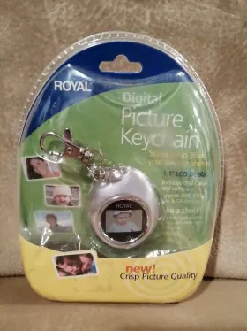 Pf110 Royal Fp110 Digital Picture Keychain Lcd Display With Usb Cable Rechargeable