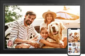 Ryesug 716963984874 Digital Picture Frame 15.6 Inch Wifi Smart Photo 32gb Memory Elect