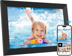 Pf103 Saiwan 744110517798 Digital Picture Frame 10.1 Inch Wifi Photo Electronic Fram