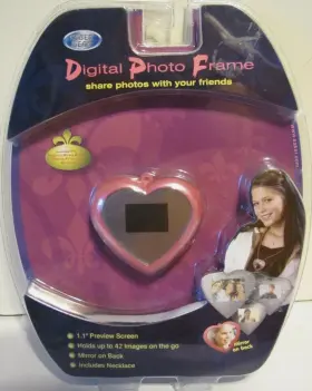 15469 Sakar International Inc. Digital Photo Frame Necklace With Mirror By Cyber Gear Holds 42 Pics New Sealed #2