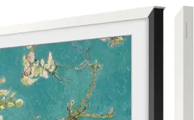 Samsung 195925791178 65 Inch The Frame Customizable Bezel - Modern White 2021 Model Or Recent