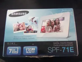 Spf-71e-w Samsung White Digital Photo Frame