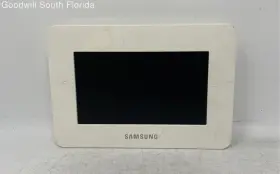 Spf-71es Samsung Model No. White 7 Inch Display Digital Photo Player Not Tested