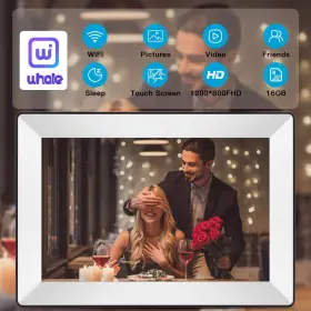 Sbusfgt 728062625268 10.1 Inch Digital Picture Frame Wifi Smart Photo 16gb F #3
