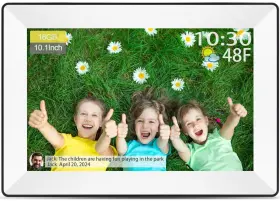 Sbusfgt 728062625268 10.1 Inch Digital Picture Frame Wifi Smart Photo 16gb F