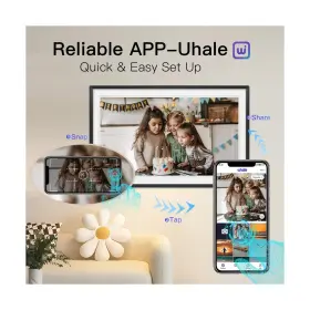 Hy156-b Sbusfgt Frameo 15.6ftft Wifi Digital Picture Frames 32gb Smart Touch Screen Pho #2