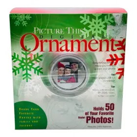 22627 Senario Picture This Digital Ornament Holds 50 Photos New In Box