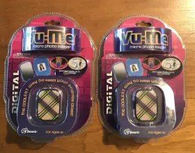 Senario 708876228275 2007 Vu-me Micro Photo Keeper Necklace Lot Of 2 New In Packages
