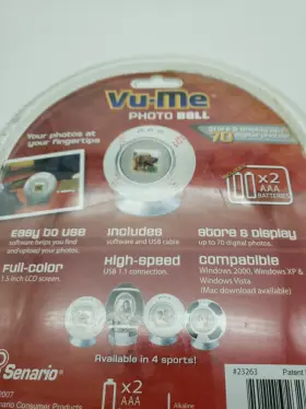 Senario 708876232326 Vu-me Photo Baseball Store And Display 70 Digital Photos Full Color #2