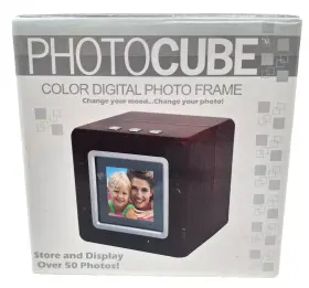 Senario Consumer Products 708876226417 2007 Entertainment Photo Cube Color Digital Frame Nib