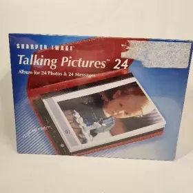 Sharper Image 780352334106 Talking Pictures 24 Album For Photos Messages Recordable #2