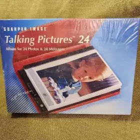 Sharper Image 780352334106 Talking Pictures 24 Album For Photos Messages Recordable