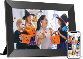 Shenzhen Kejinming Electronic Co. Ltd 313091283277 Digital Picture Frame With 1280x800 Resolution 10.1 Inch Wifi Smart Cloud Photo Fra