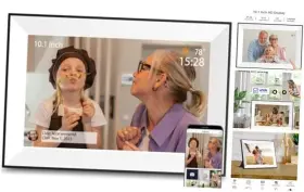 Frame10.1 Shenzhen Yunmai Technology Co. Ltd S580 Digital Picture Inch Photo Frame Wifi Smart Electronic