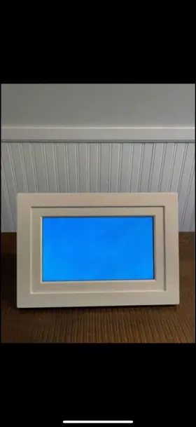 070ab01 Shomi Digital Picture Frame 7 Inch Color Photo Screen Player Uses Memory Card #2
