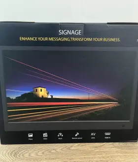 X00232huq1 Signage Full Hd Digital Frame 13.3 Inch Brand New With Box Tested Working