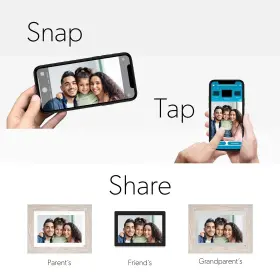 Simply Smart Home 850020744367 10 Inch Wifi Digital Photo Frame Send Or Video From Phone To Pict #2