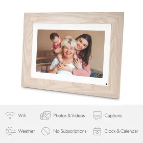 Simply Smart Home 850020744367 10 Inch Wifi Digital Photo Frame Send Or Video From Phone To Pict #3