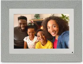 Fsm010sg Simply Smart Home Photoshare 10 Inch Digital Wifi Photo Frame Seagrass - Send And Video From Phone #3