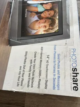 Fsm014bl Simply Smart Home Simplysmarthome Photoshare 14 Inch Digital Picture Frame 8gb/ D #2