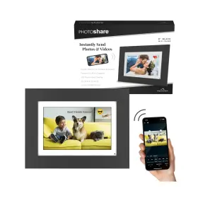 Fsm08blv2 Simply Smart Home 8 Inch Wifi Digital Photo Frame Send Or Video From P