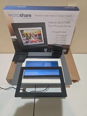 Fsmo8gry Simply Smart Home Photoshare 8 Inch Grey Wifi Digital #2
