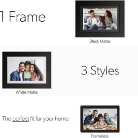 Smpssf08001r Simply Smart Home 8 Inch Photoshare Digital Picture Photo Frame #3