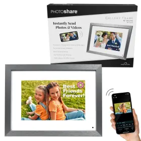 Simplysmart Home 850020744534 Photoshare Gallery 10.1 Inch Wifi Digital Photo Frame Send Or Video From