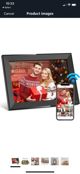 X002vov2z Skyrhyme 10.1 Inch Digital Picture Frame With 32gb Storage
