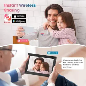 Skyzoo 734914243139 Wifi 10.1ftft Digital Picture Frame With 1280x800 Resolution Touchscreen #2
