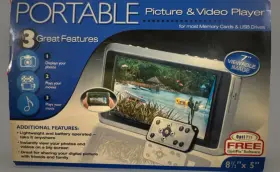 Spdpf70p Smart Parts 092566882466 Portable Picture And Video Player 7 Inch Viewable Image New Old Stock