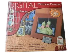 Spdpf84m Smart Parts 092566990901 Smartparts Digital Picture Frame High Resolution 8 Inch Lcd Display