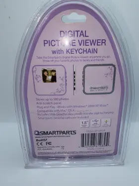 Sp15pcp Smart Parts Smartparts 1.5 Inch Digital Picture Keychain Color Purple New Original Seal #2